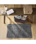 Badtapijt (45 x 75 cm) Sweety antraciet, effen microvezel