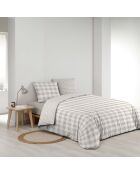 Set copripiumino con stampa naturale Victoire