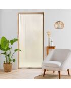 Rod-pass Sheer (90 x 200 cm), lino Carlin, velo intrecciato