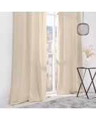 Rideau à oeillets Twily lin - 135x260 cm