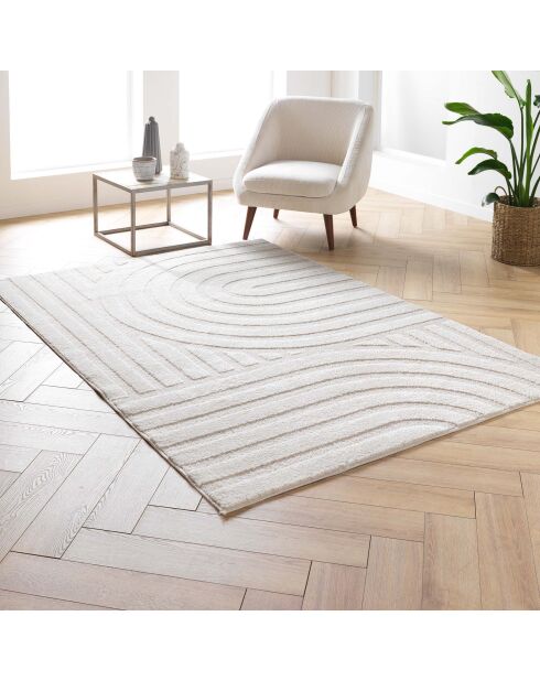 Tappeto rettangolare Maximus Natural (160 x 230 cm), Uni Relief