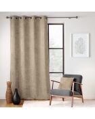 Cuscino rimovibile Leo Sand (45 x 45 cm), velluto di ciniglia