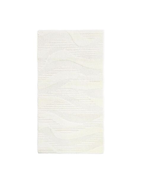 Rechteckiger Teppich (60 x 110 cm) Jalisco Natural, Uni Relief