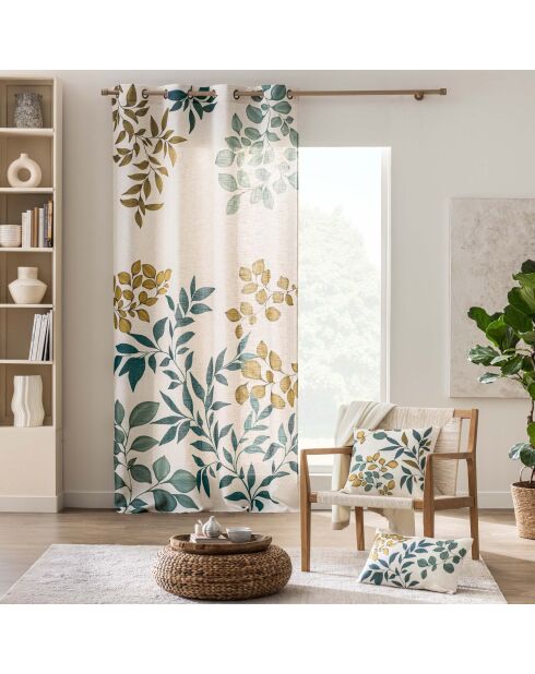 Tenda con occhielli stampata Ilona multicolore - 140x260 cm