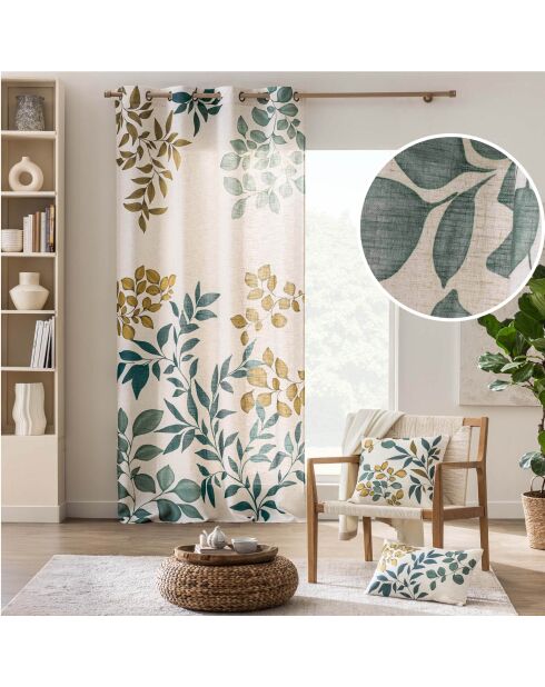 Tenda con occhielli stampata Ilona multicolore - 140x260 cm