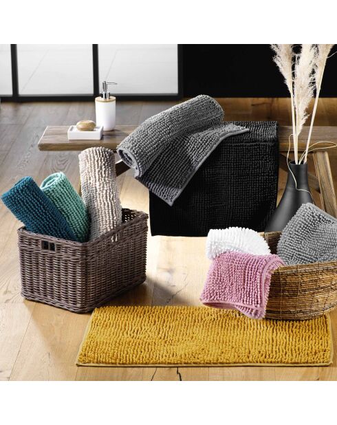 Badtapijt (45 x 75 cm) Sweety Taupe, effen microvezel