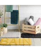 Badtapijt (45 x 75 cm) Sweety Taupe, effen microvezel