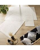 Tappeto rettangolare naturale Ankara (60 x 110 cm), Uni Relief