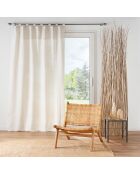 Rideau à passants uni Pauline - 140x240 cm