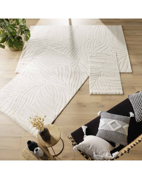 Ankara natuurlijk rechthoekig vloerkleed (160 x 230 cm), Uni Relief