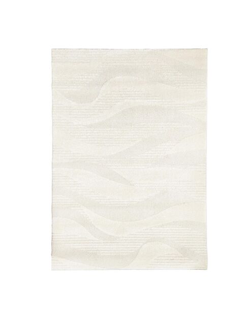 Tappeto rettangolare (160 x 230 cm) Jalisco Natural, Uni Relief