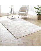 Tappeto rettangolare (160 x 230 cm) Jalisco Natural, Uni Relief