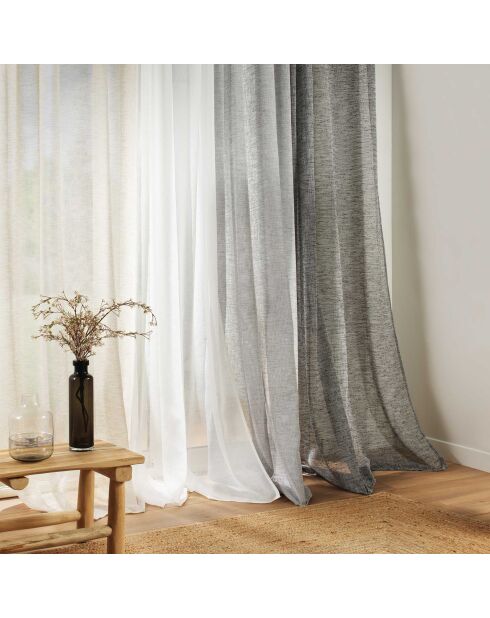 Tenda Carlin Anthracite (140 x 240 cm) Carlin Anthracite, velo strutturato