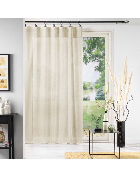 Linka Natural Anello trasparente (140 x 240 cm) Linka Natural, velo in tessuto