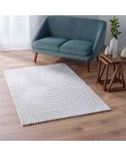 Tappeto rettangolare (120 x 170 cm) Jalisco Natural, Uni Relief