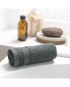 Asciugamano per ospiti (30 x 50 cm) Elegance Antracite, 100% cotone solido