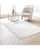 Tappeto rettangolare (120 x 170 cm) Jalisco Natural, Uni Relief