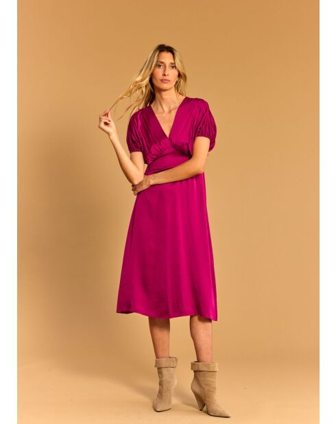 Kiara Framboise Kleid