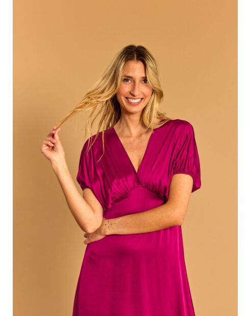 Kiara Framboise Kleid