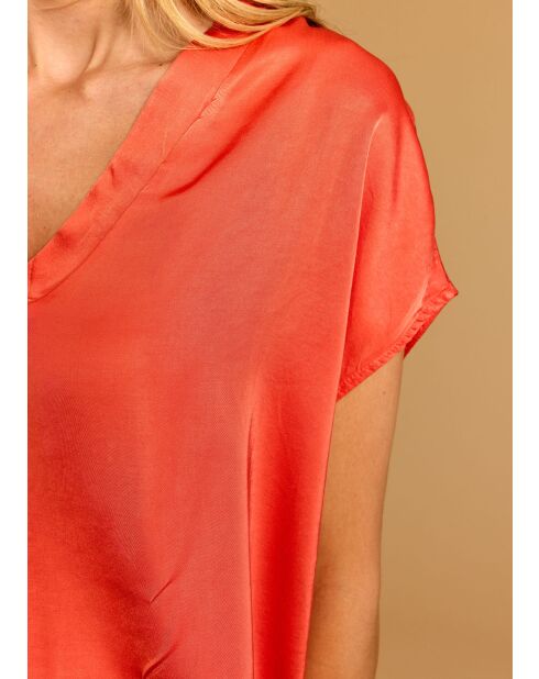 Top met Ticky Coral