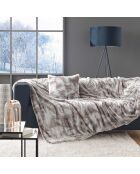 Coperta invernale Antarctic Choco Warm (180 x 220 cm), in pelliccia sintetica