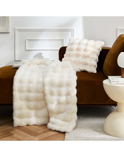 Coperta Mounty Natural (125 x 150 cm), pelliccia sintetica