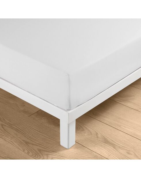 Drap housse Linella blanc