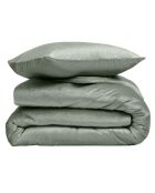 Parure housse de couette en Velours Velina cèdre