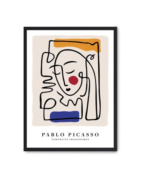 Peinture de portraits de Picasso I X - 50x70 cm