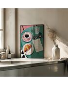 Peinture d'été encore je - 50x70 cm