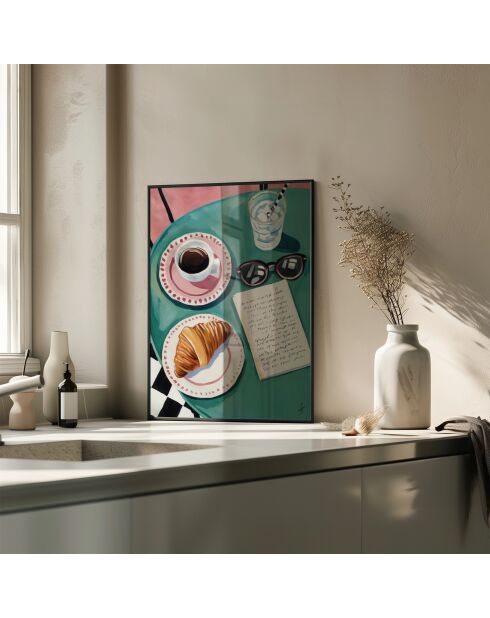 Peinture d'été encore je - 50x70 cm