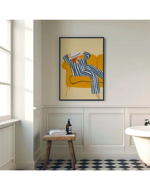 Peinture détente estivale II - 50x70 cm