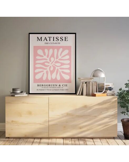 Quadro astratto rosa - 50x70 cm