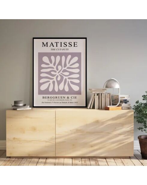 Peinture des découpages de Matisse IV - 50x70 cm