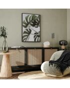 Peinture des feuilles de monstera - 50x70 cm