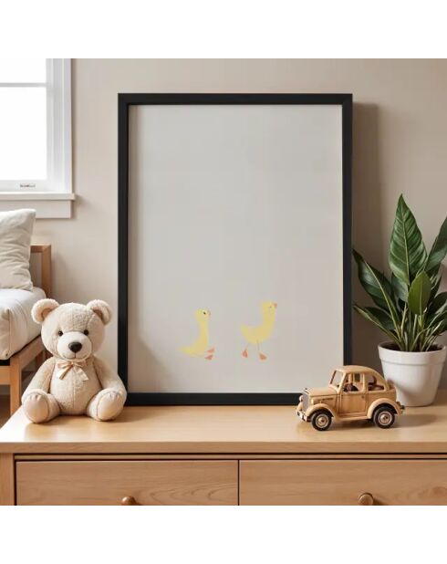 Dipinto due anatre - 50x70 cm