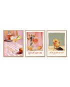 Ensemble composé de trois cadre avec marco roble - 50x70 cm