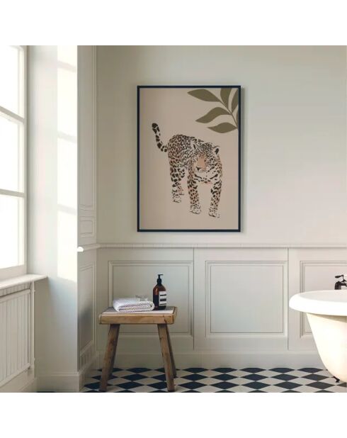 Peinture de la grâce du jaguar - 50x70 cm