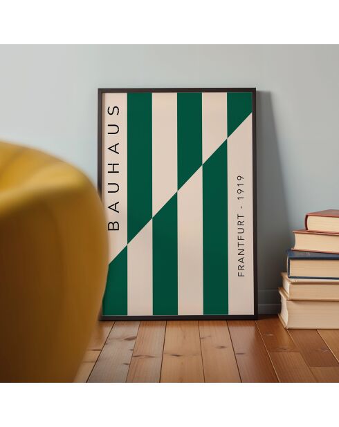 Dipingi le linee verdi del Bauhaus - 50x70 cm
