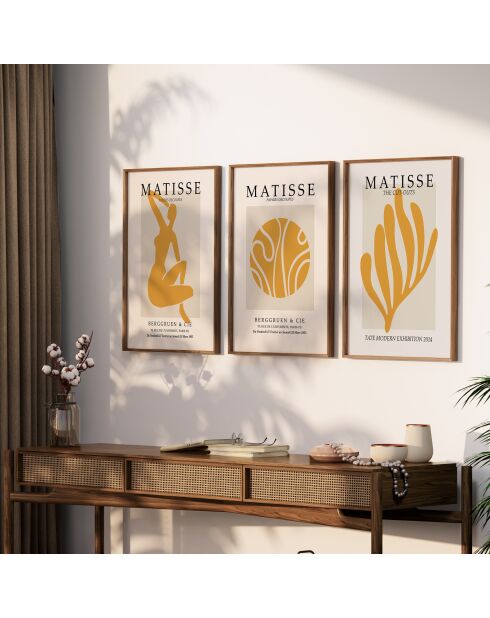 Set composto da tre cornici con Marco Roble - 50x70 cm