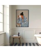 Pittura al caffè mattutino - 50x70 cm