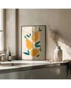 Peinture des citrons minimalistes - 50x70 cm