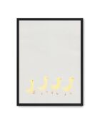 Dipinto di quattro anatroccoli - 50x70 cm