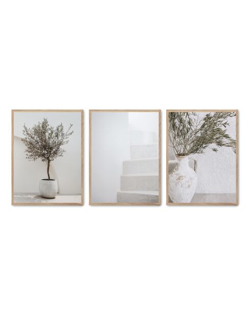 Set composto da tre cornici con Marco Roble - 50x70 cm