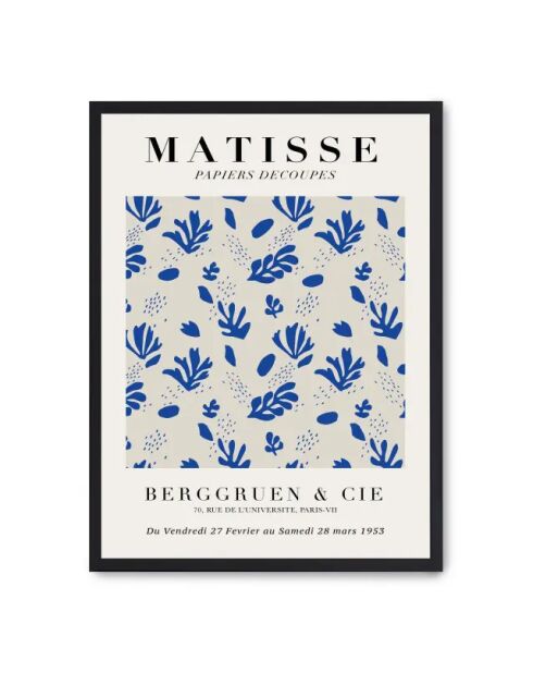 Dipinto ad intaglio di Matisse V - 50x70 cm