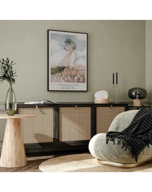 Femme du tableau avec parapluie II - 50x70 cm