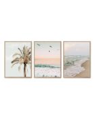 Ensemble composé de trois cadre avec marco roble - 50x70 cm