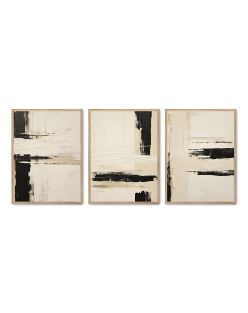 Set composto da tre cornici con Marco Roble - 50x70 cm