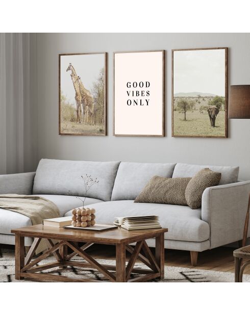 Set composto da tre cornici con Marco Roble - 50x70 cm