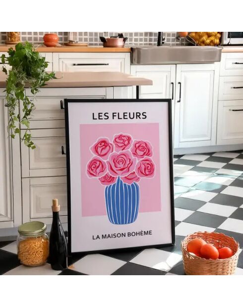 Die Blumen bemalen V - 50x70 cm